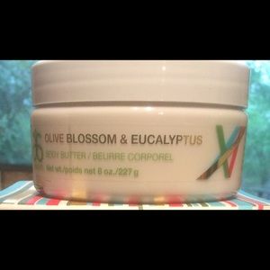 Arbonne olive oil and eucalyptus body butter 8 oz.